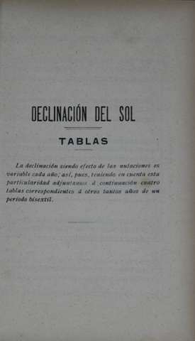 Tablas